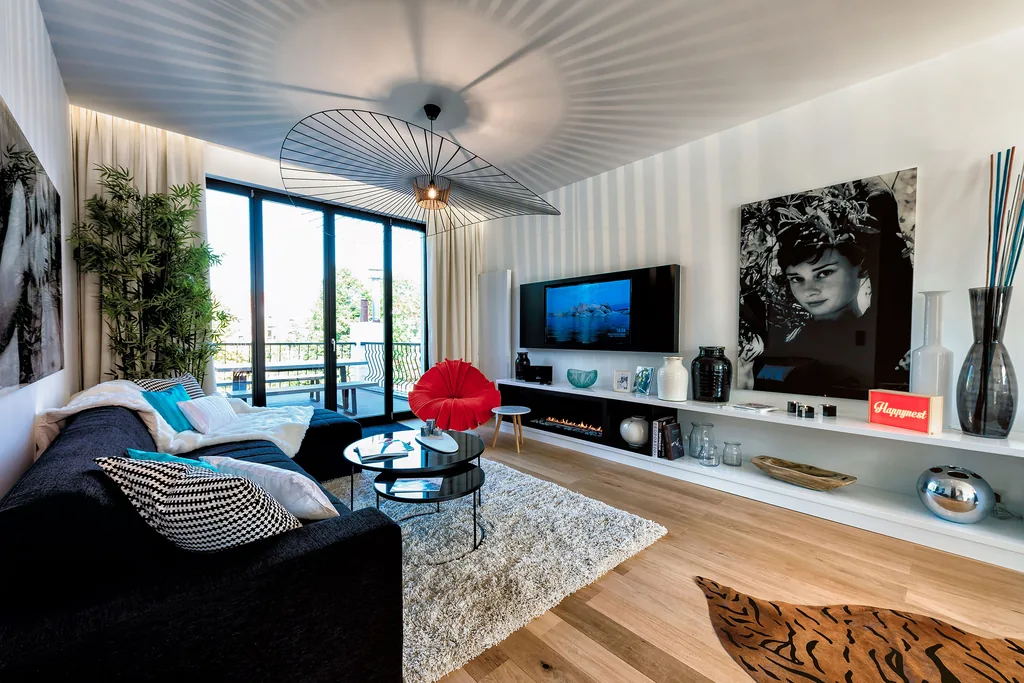Living room at Aqueduc 4, furnished apartment in Brussels