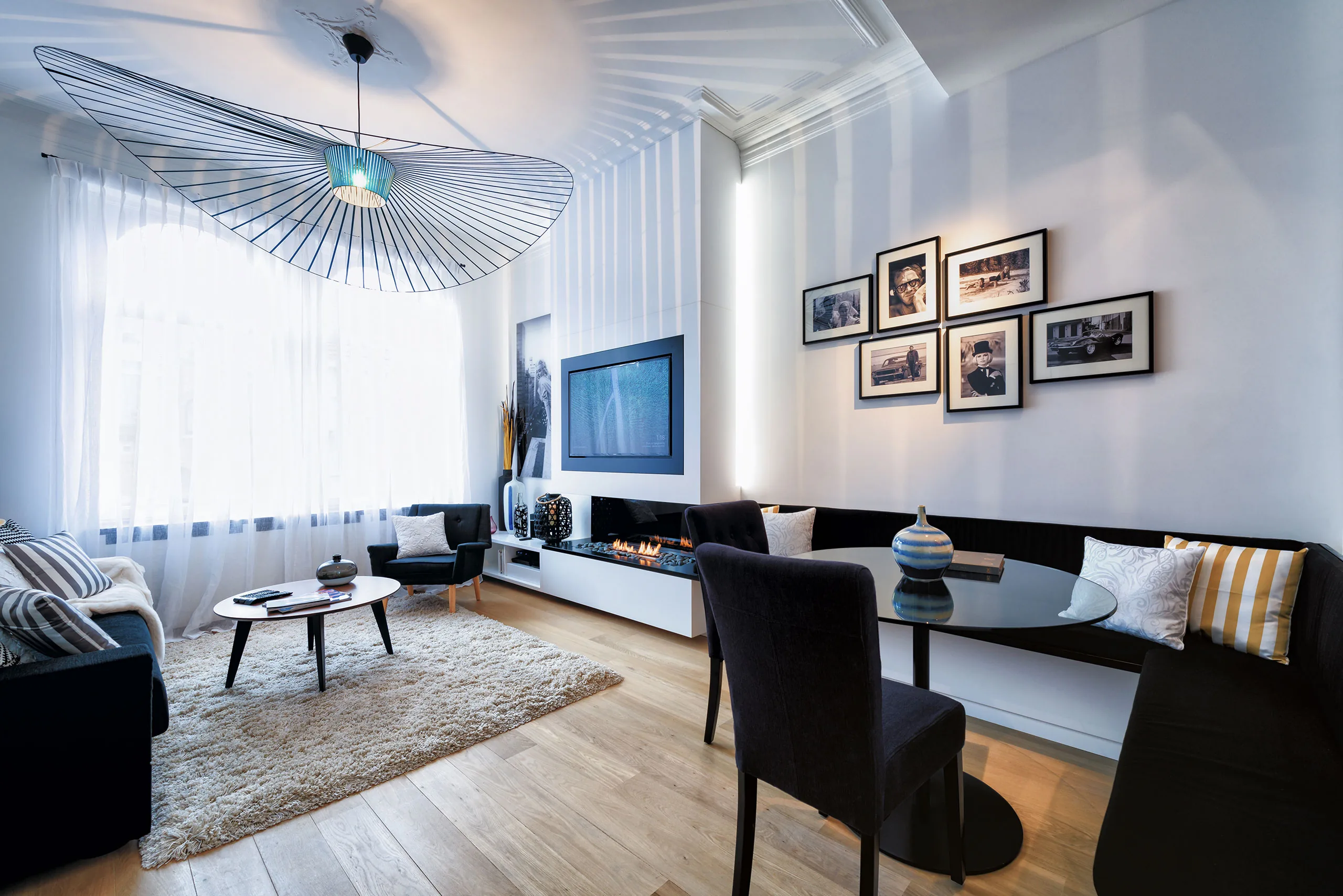 Séjour de Vleurgat 3, appartement meublé à Bruxelles
